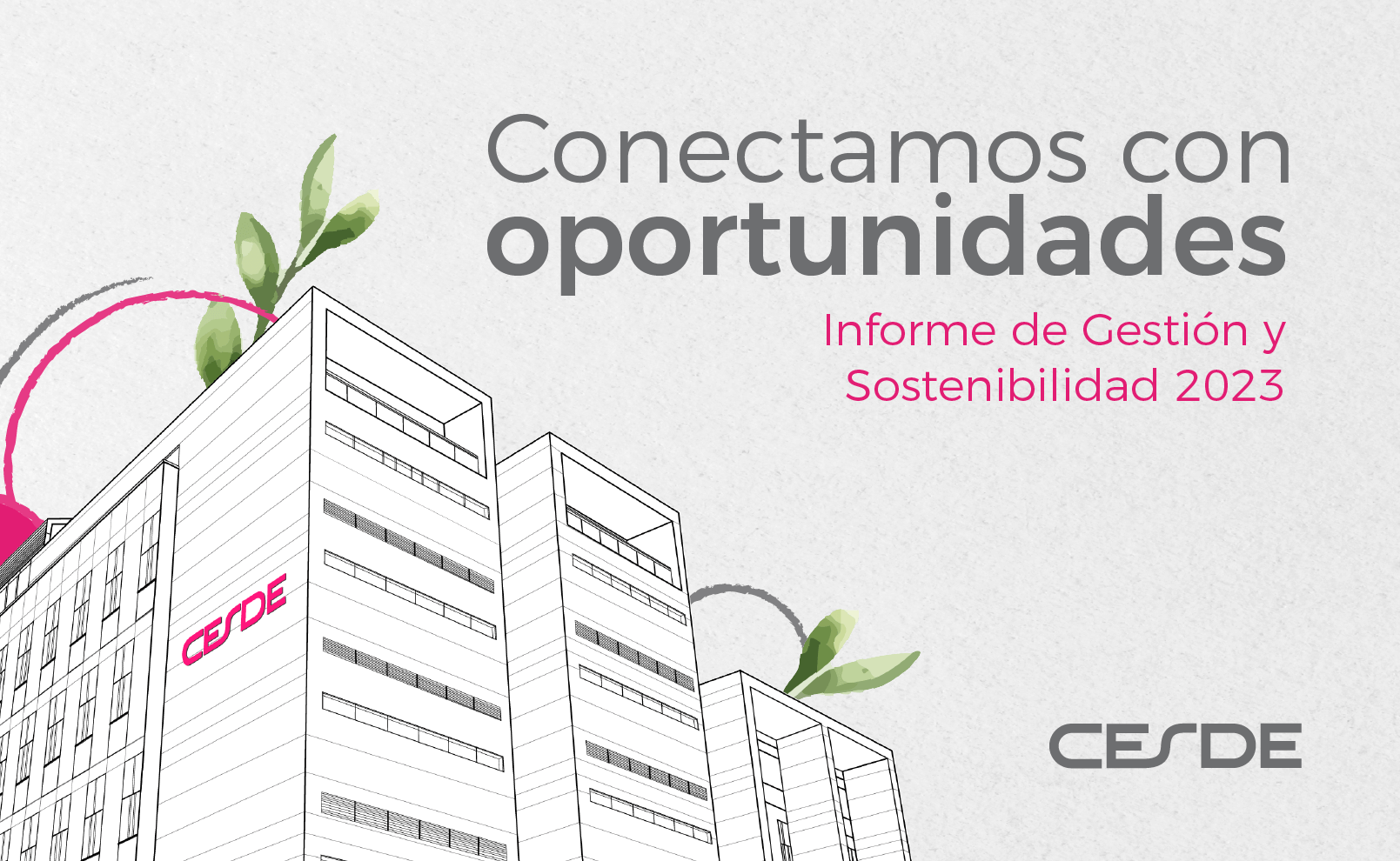 Portada Informe de Gestión y Sostenibilidad 2023