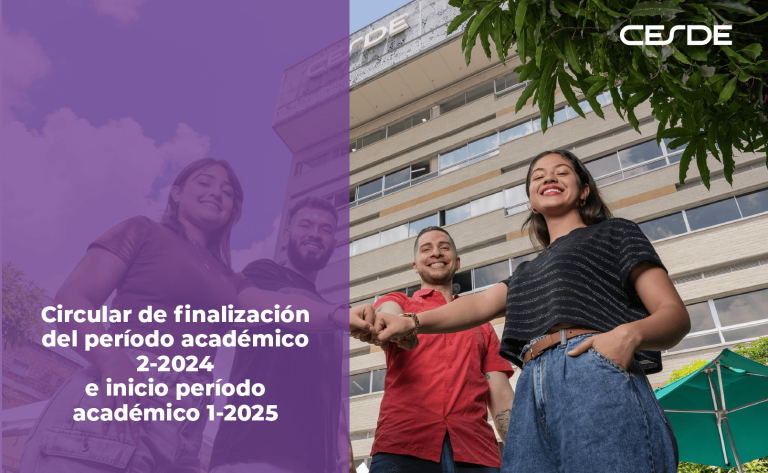 Conoce aquí la circular de finalización del período académico 2-2024.