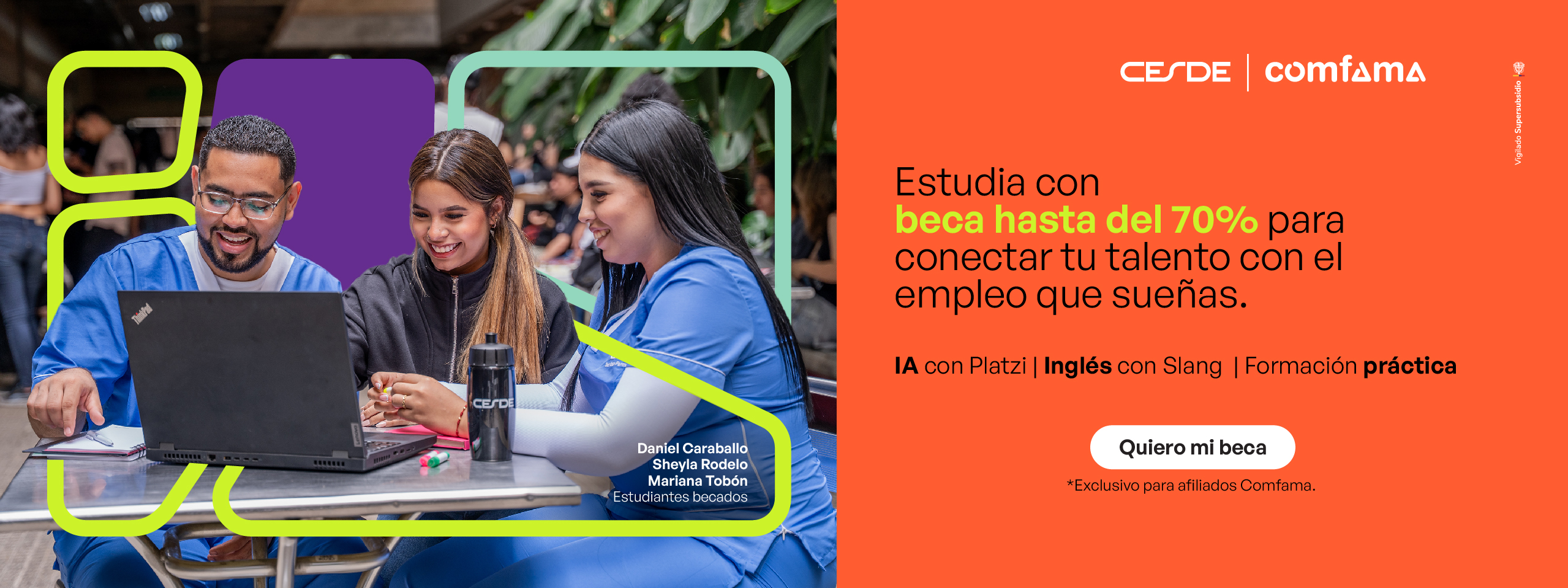 Becas 2025 2 Banner web Cesde 1