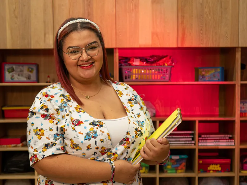 Estudiante del Técnico Laboral en Atención Integral a la Primera Infancia en Cesde Medellín